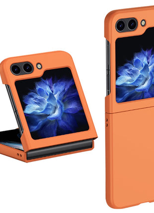 Skin-touch Phone Case for Samsung Galaxy Z Flip5 5G Hinge Protection Hard PC Phone Cover