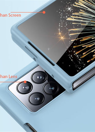 For Xiaomi Mix Fold 3 5G Protective Hard PC Phone Case Skin-touch Folding Cover