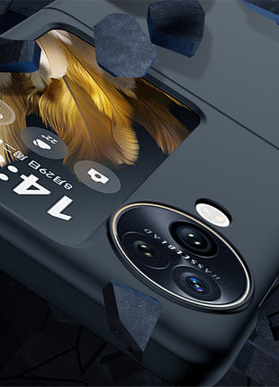 For Oppo Find N3 Flip 5G Slim PC Phone Case Skin-Touch Shockproof Cover