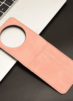 For ZTE nubia Flip 5G / Libero Flip A304ZT Leather Case Card Slots Phone Cover