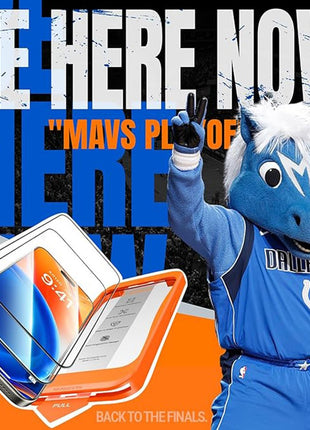 TORRAS Glassgo For iPhone 15 Pro Screen Protector Tempered Glass HD Film with Automatic Dust Removal Tool