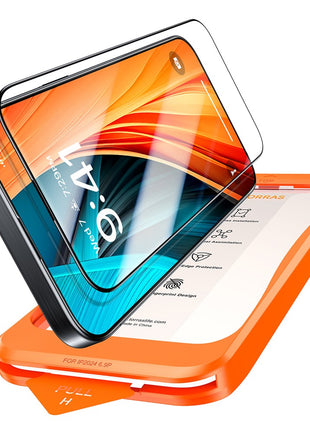 TORRAS Glassgo For iPhone 15 Pro Max Screen Protector Tempered Glass HD Film with Automatic Dust Removal Tool