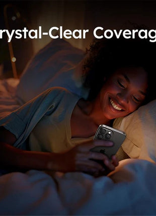 TORRAS Glassgo For iPhone 16 Pro Screen Protector Tempered Glass HD Film with Automatic Dust Removal Tool