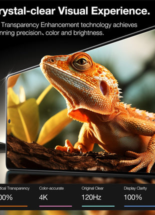 TORRAS Glassgo For Samsung Galaxy S25 Screen Protector Tempered Glass HD Film with Automatic Dust Removal Tool