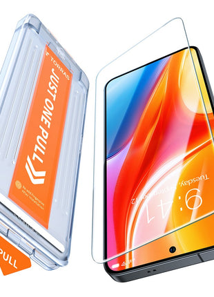 TORRAS Glassgo For Samsung Galaxy S25+ Screen Protector Tempered Glass HD Film with Automatic Dust Removal Tool