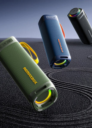 REMAX RB-M22 Portable Wireless Bluetooth-Compatible Speaker with RGB Lighting TWS Pairing