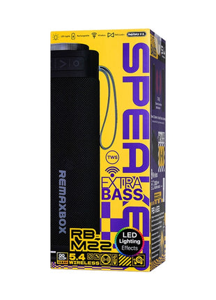 REMAX RB-M22 Portable Wireless Bluetooth-Compatible Speaker with RGB Lighting TWS Pairing